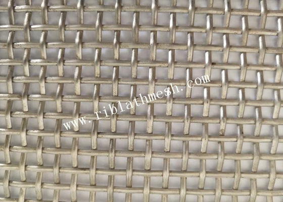 100m 0.7mm Wire Dia Crimped Decorative Metal Mesh For Curtain Wall