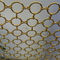 Longlife Golden Metal Coil Drapery Decorative Metal Mesh Screen Stainless Steel
