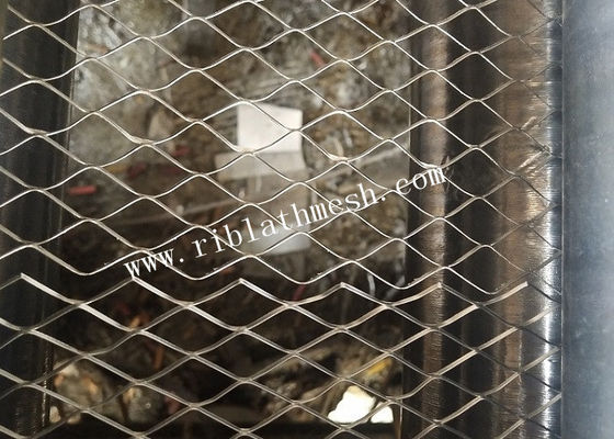 370g / M2 Thép không gỉ mạ kẽm nhúng nóng Lưới gia cố bằng kim loại mở rộng